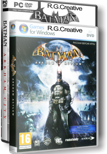 Дилогия Batman: Arkham Asylum + Arkham city (2010-2011) (RUS/ENG) [RePack] от R.G.Creative