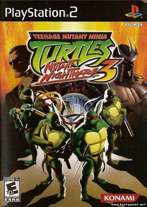 [PS2] Teenage Mutant Ninja Turtles 3: Mutant Nightmare [FULLRUS&#124;NTSC]