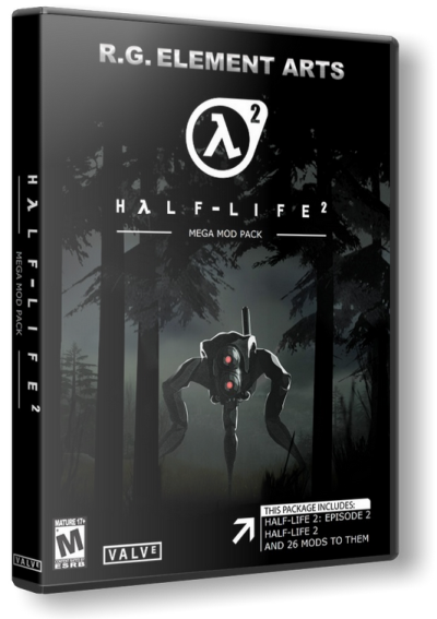 Half-Life 2 Mega Mod Pack (2004-2007) PC &#124; RePack от R.G. Element Arts