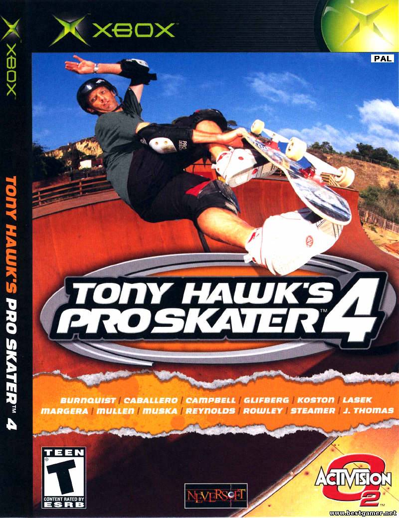 Tony Hawk&#39;s Pro Skater 4 (Pal/Eng/DVD9)