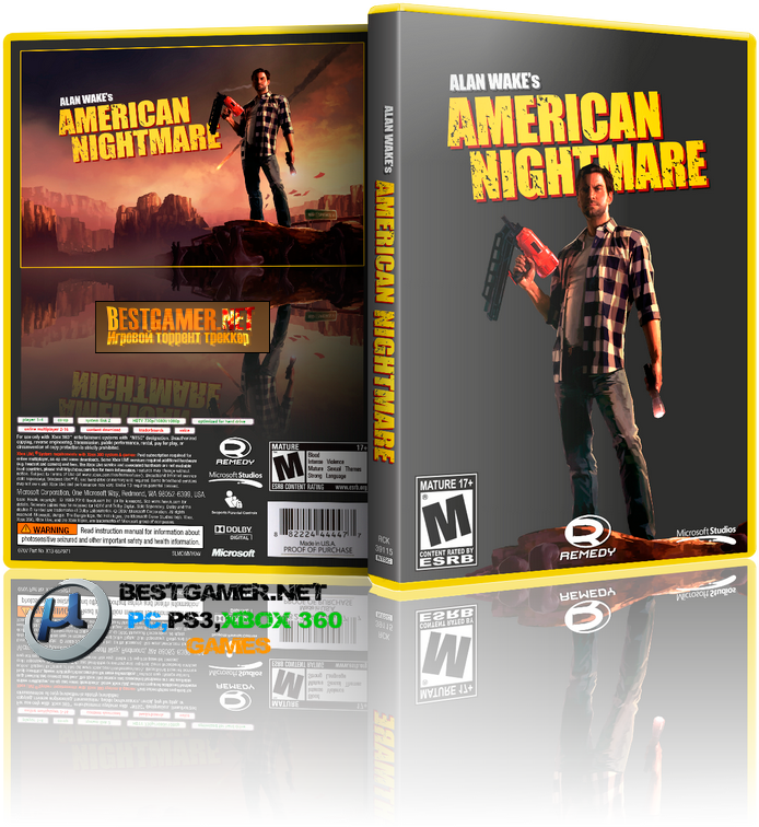 Alan Wake&#39;s American Nightmare v1.02.16.9955 (Microsoft) (RUS / ENG) (обновлён от 16.06.2012) [RePack] от R.G. ReCoding