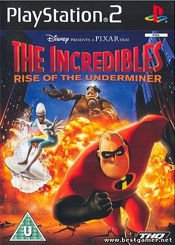 Суперсемейка: Подземная Битва / The incredibles: Rise of the Underminer (2005) PS2