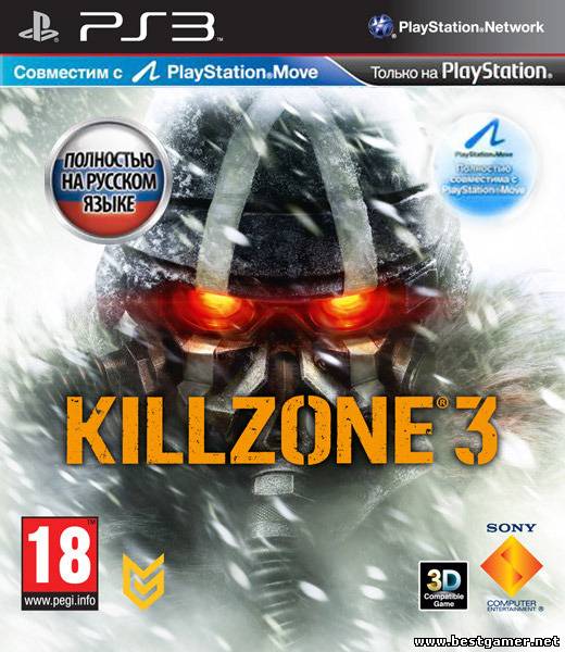 Killzone 3 [FULL] [RUSSOUND] (+PS Move) (internal HDD only)