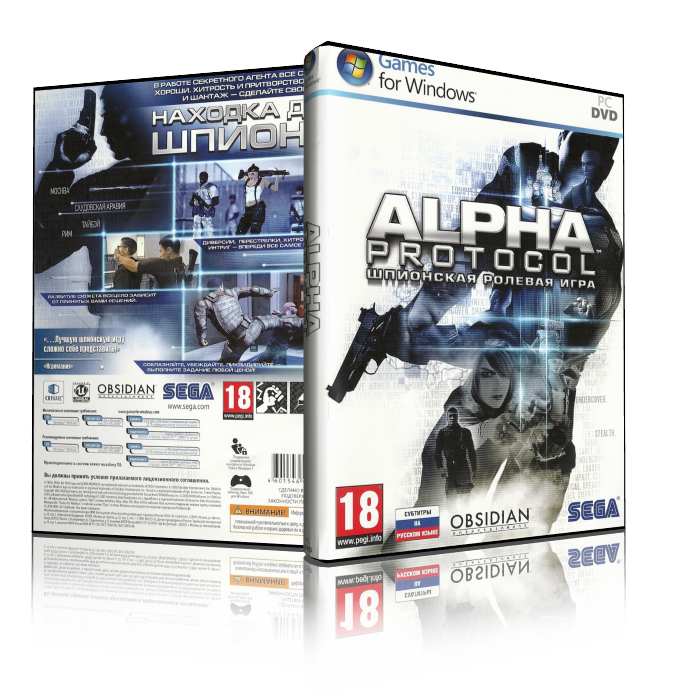 Alpha Protocol:Шпионская ролевая игра (2010) [Лицензия, Русский / Английский]