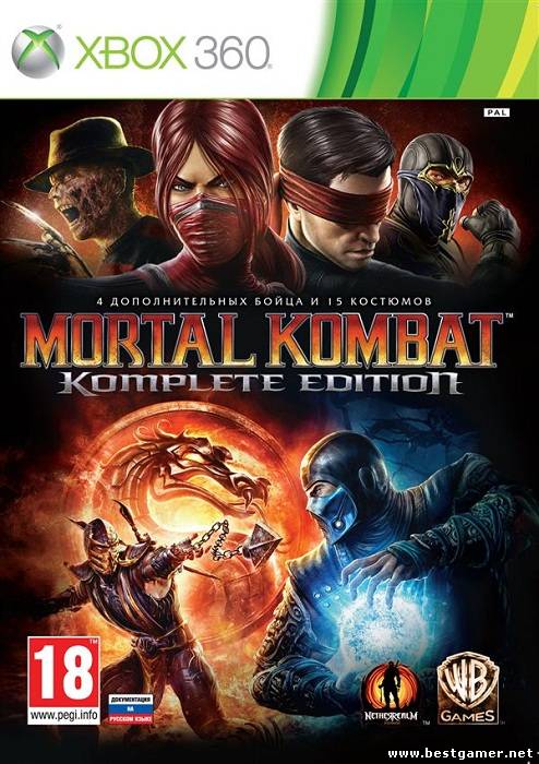 [JTAG/FULL] Mortal Kombat: Komplete Edition [Region Free / RUS]