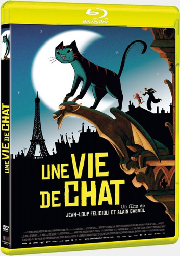 Кошачья жизнь / Une Vie de Chat (2010) BDRip-AVC от potroks
