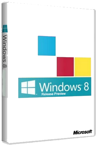 Microsoft Windows 8 Release Preview 32/64-bit DVD WPI 03.07.2012