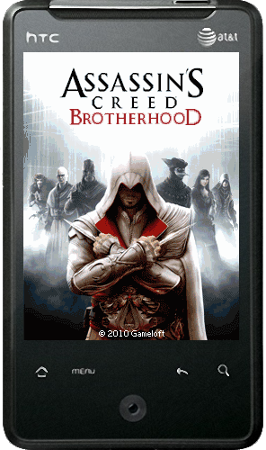 [Java] Assassin&#39;s Creed: Brotherhood (Экшн, 128*160, по 640x360, 480x640. )русские версии © Gameloft ™ 2010)