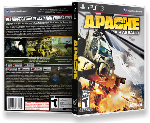 [PS3] Apache: Air Assault [PAL] [ENG] [Repack] [1хDVD5]