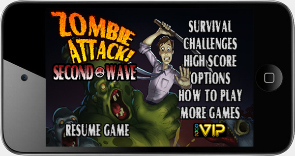 [+iPad] Zombie Attack! Second Wave XL [2.2.1, Башенная защита, iOS 3.0, ENG]