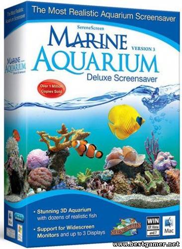 SereneScreen Marine Aquarium 3.2.6029 [2012,Английский + русификатор]