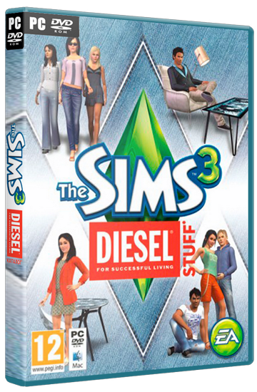 The Sims 3: Каталог - Diesel / The Sims 3: Diesel Stuff (Electronic Arts) (RUS/ENG/MULTi17) [L]