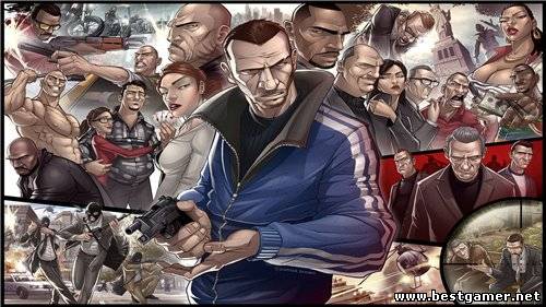 GTA 4 / Grand Theft Auto IV (2009-2012) PC &#124; Моды + Патчи + Кряки + Русификаторы