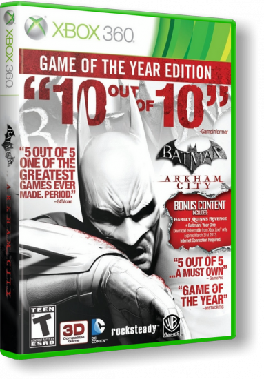 [JTAG/FULL] Batman: Arkham City + AllDLC [Region Free][RUS][RePack]