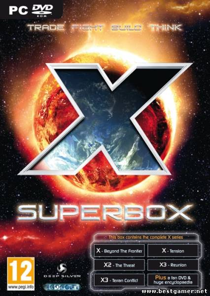 X: SuperBox (X Beyond the Frontier, Tension, X2 The Threat, Х3 Reunion, Terran Conflict, Albion Prelude) (Egosoft) (MULTi2&#124;RUS) [L&#124;Steam-Rip