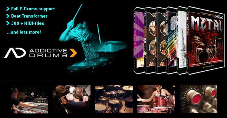 XLN Audio - Addictive Drums 1.5.2 VSTi.RTAS WIN.OSX x86 [2010]