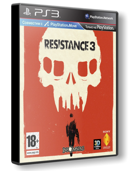 Resistance 3 (2011) [EUR] [FULL] [RUS] (Фикс для 3.55)