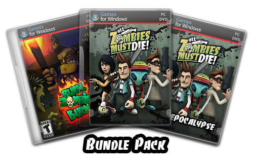 Burn Zombie Burn! - Trilogy (P2Games&#124;Doublesix Games) (RUS&#124;ENG) [Repack] от VANSIK