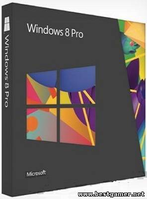 Microsoft Windows 8 Professional 9200.16384.120725-1247 RTM x64 EN-RU (3 in 1)