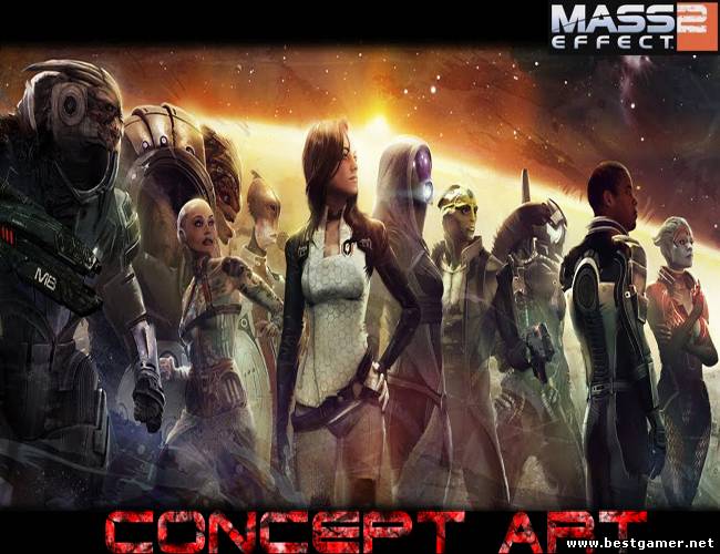 Mass Effect 2 Concept Art / Wallpapers [209 шт., JPG, 1280x1024 - 1920x1200, Different]