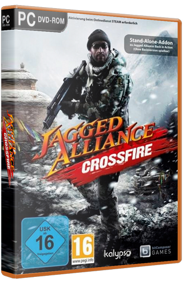 Jagged Alliance: Crossfire / Перекрестный огонь (bitСomposer) (MULTi8/RUS/ENG) [L] *POSTMORTEM*