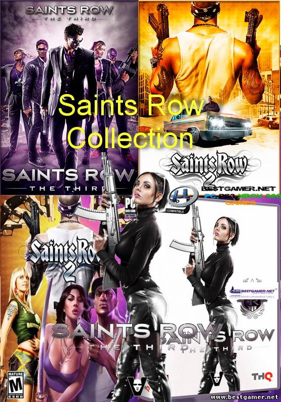 Saints Row Collection (THQ) (RUS&#124;ENG&#124;Multi11) [L&#124;Steam-Rip] от R.G. GameWorks