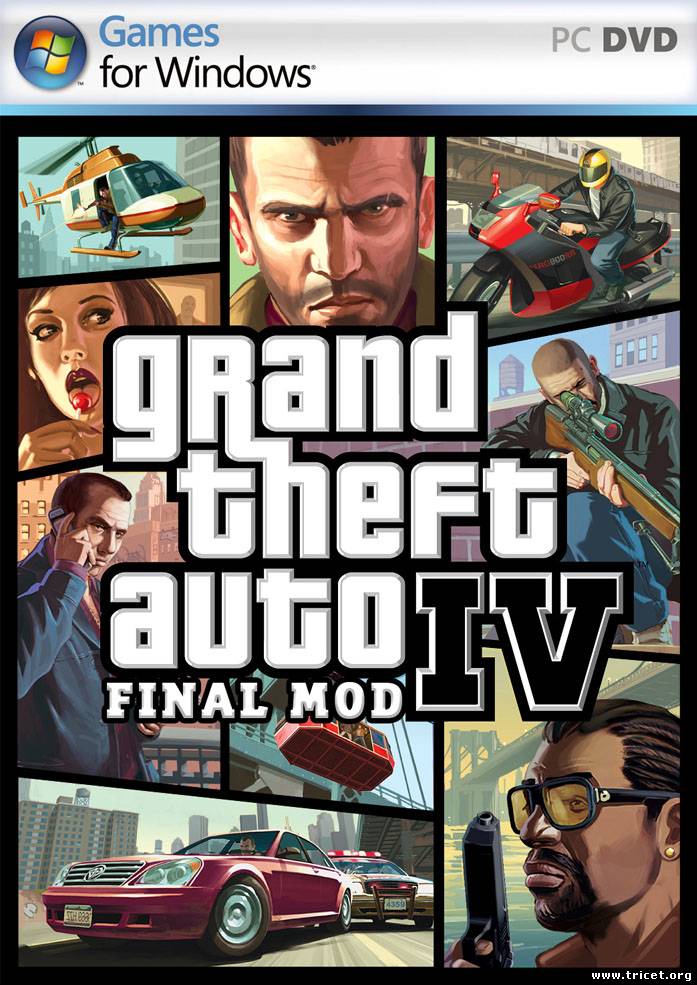 Grand Theft Auto IV Final Mod (Grand Theft Auto IV) [Final Mod:9.9.9.1] [RUS]