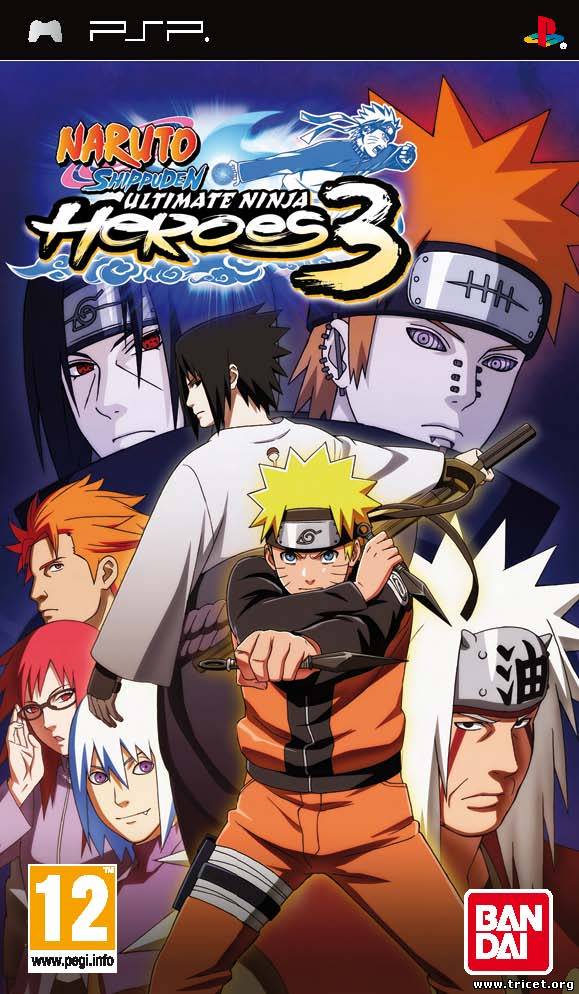 Naruto Ultimate Ninja Heroes 3 (2010) ENG