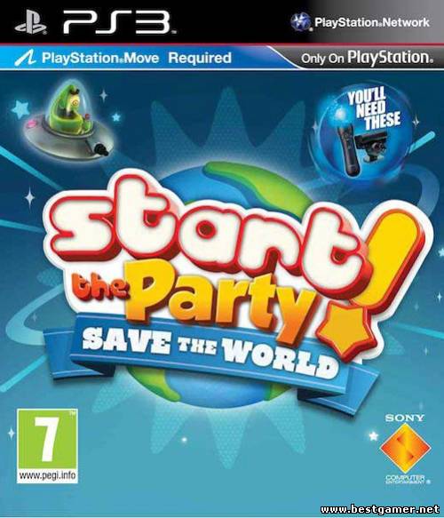 Start The Party! Save the World [FULL] [PS Move] [RUSSOUND] [3.41/3.55]