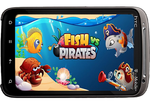 [Android]Рыбы против пиратов (Fish vs Pirates) (1.3) [Аркада, стратегия, ENG]