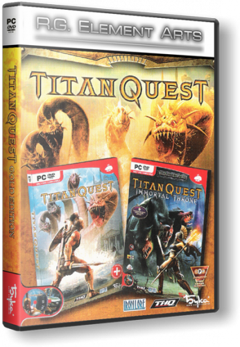 Titan Quest: Gold Edition / Titan Quest + Titan Quest: Immortal Throne (2007) PC &#124; RePack от R.G. Element Arts