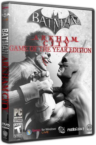 Batman: Arkham City - Game of the Year Edition (RUS&#124;ENG/MULTi8) [Lossless Repack] by SHARINGAN