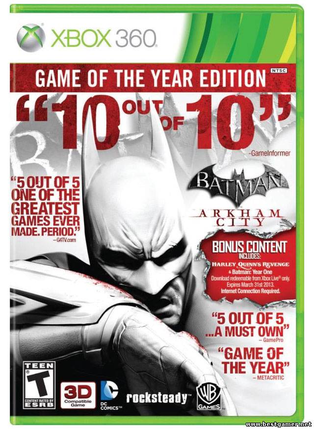 Batman Arkham City - GOTY DLC Pack [Non-JTAG]