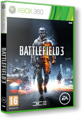 [XBOX360] Battlefield 3 [RUSSOUND] (XGD3)+ HD Texture Pack (GOD)