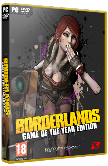 Borderlands: GOTY Edition (2K Games) (RUS/ENG/MULTi5) [L] 3xDVD5