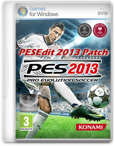 [Patch] PESEdit.com 2013 Patch 1.1 (Pro Evolution Soccer 2013) [1.1] [Multi]