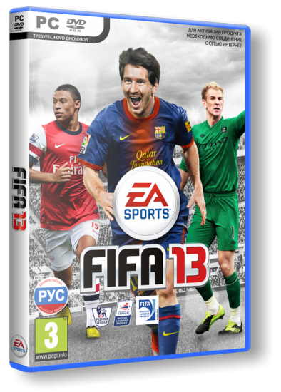 FIFA 13 (2012) [RePack, Русский, Sport (Soccer) / 3D] от {AVG}