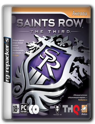 Saints Row: The Third [Update 4] + 19 DLC (2011)RePack от R.G. Repacker&#39;s