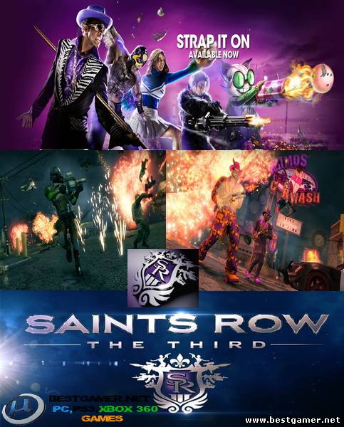 Saints Row:The Third-Update 4+19 DLCs+MP Fix