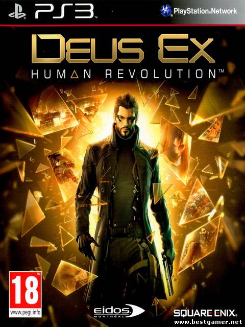 Deus Ex: Human Revolution [PS3] [RUSSOUND] [PAL] [FULL] [+DLC] [3.55]