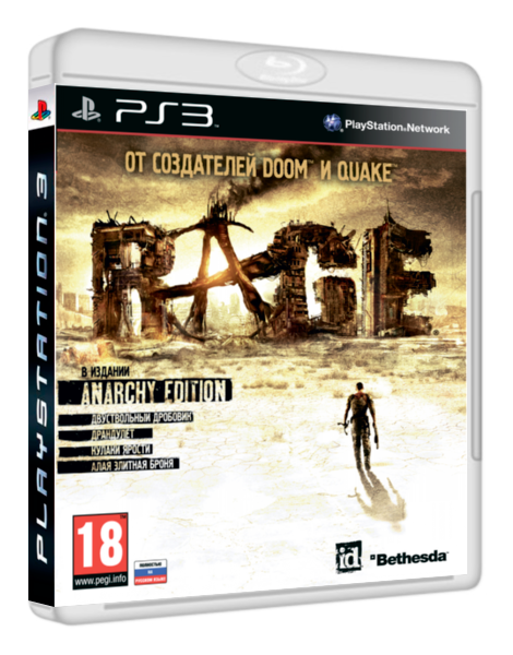 RAGE Anarchy Edition [EUR/RUS] (3.55 CFW)+DLC