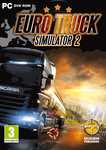 Euro Truck Simulator 2 (Excalibur Publishing) (RUS) [DEMO]