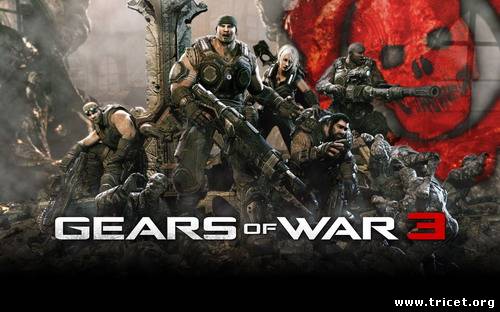 Gears of War 3 (2011) XBox360 &#124; Трейлеры [HD / SD]