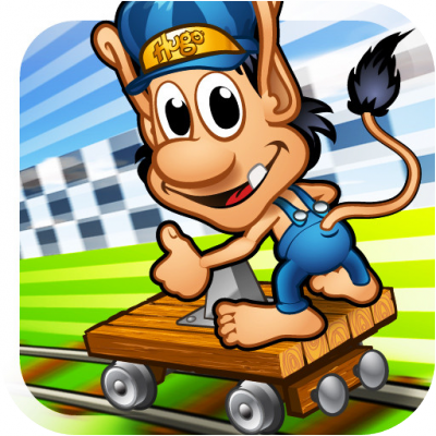 [HD] Hugo Troll Race / Кузя Троллегонки [v1.2, Гонки, iOS 4.2, RUS]