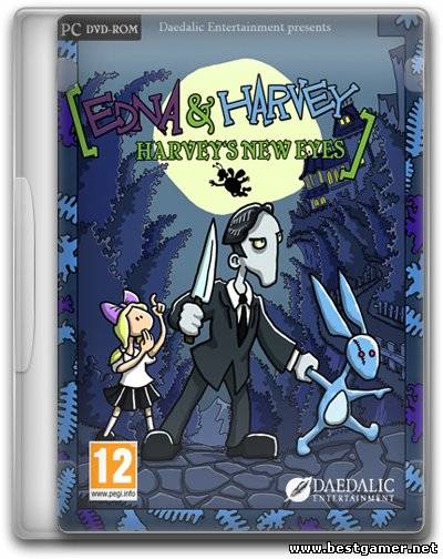 Эдна и Харви: Новые глаза Харви / Edna and Harvey. Harvey&#39;s New Eyes (2012) PC &#124; Steam-Rip от R.G. Origins