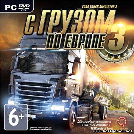 [Mod] Euro Truck Simulator 2 / С грузом по Европе 3 (RUS)