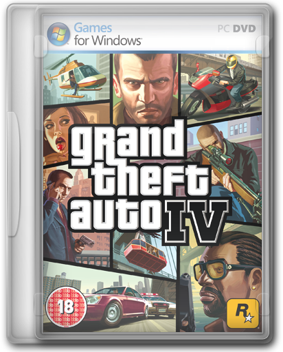 GTA / Grand Theft Auto 4  (RU/EN/FR/DE/IT/ES) (2008) [RePack by KloneB@DGuY]