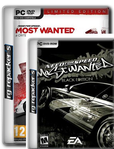 NFS: Most Wanted Dilogy (2005-2012) [RePack 3D] от R.G. Repacker&#39;s