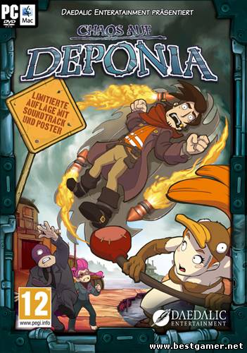 Депония 2: Взрывное Приключение &#92; Chaos on Deponia (RUS&#92;ENG&#92;GER) [DL] [Steam-Rip]