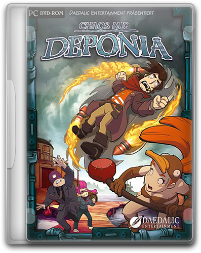 Дилогия Депонии / Deponia Dilogy  (Rus/Eng) [RePack]